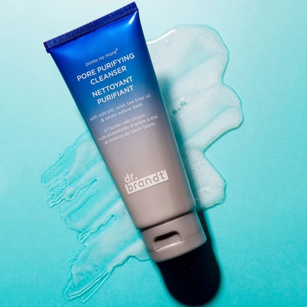 DR. BRANDT Pores No More Pore Purifying Cleanser 3.5oz $38 NIP Sealed